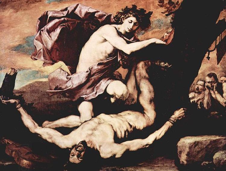 Jose de Ribera L Apollo e Marsia di Jusepe de Ribera e un quadroche si trova a Napoli nel Museo di Capodimonte (inv. Q 511), nella Galleria Napoletana. Fa parte dell China oil painting art